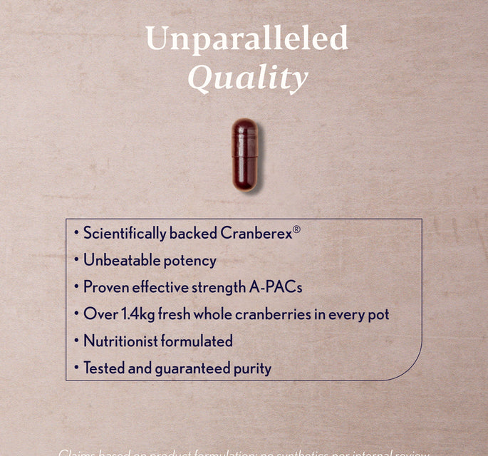 Unparalleled Quality - Scientifically backed Cranberex