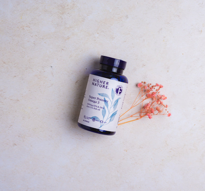True Food Super Potency Omega 3 supplement