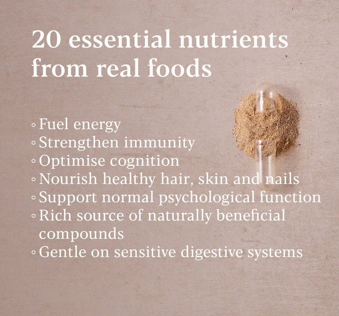 Multivitamin for Men - 20 essential nutrients from real foods