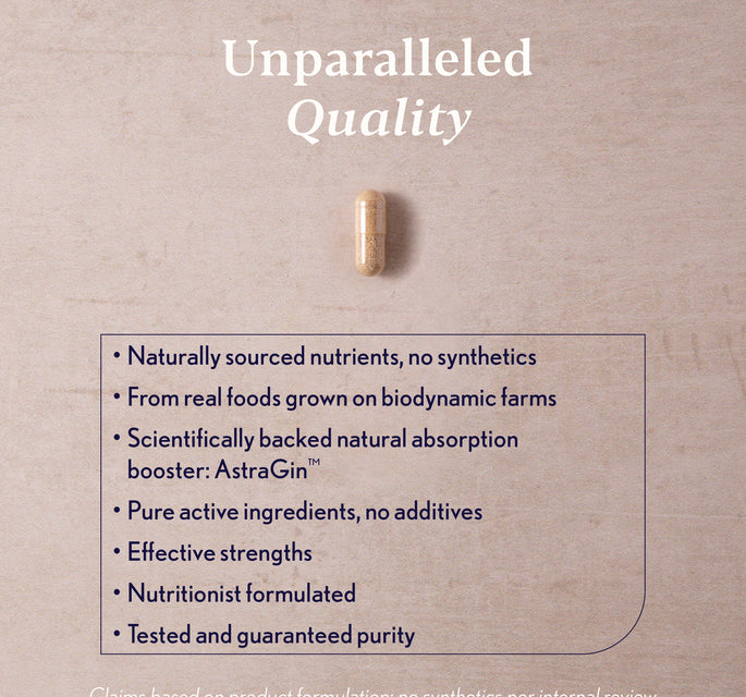 Higher Nature Vitality Multivitamin for Men True Food benefits