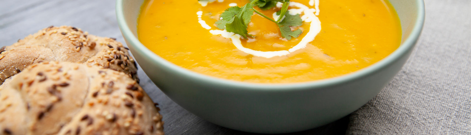 Recipe for red lentil, carrot and orange soup