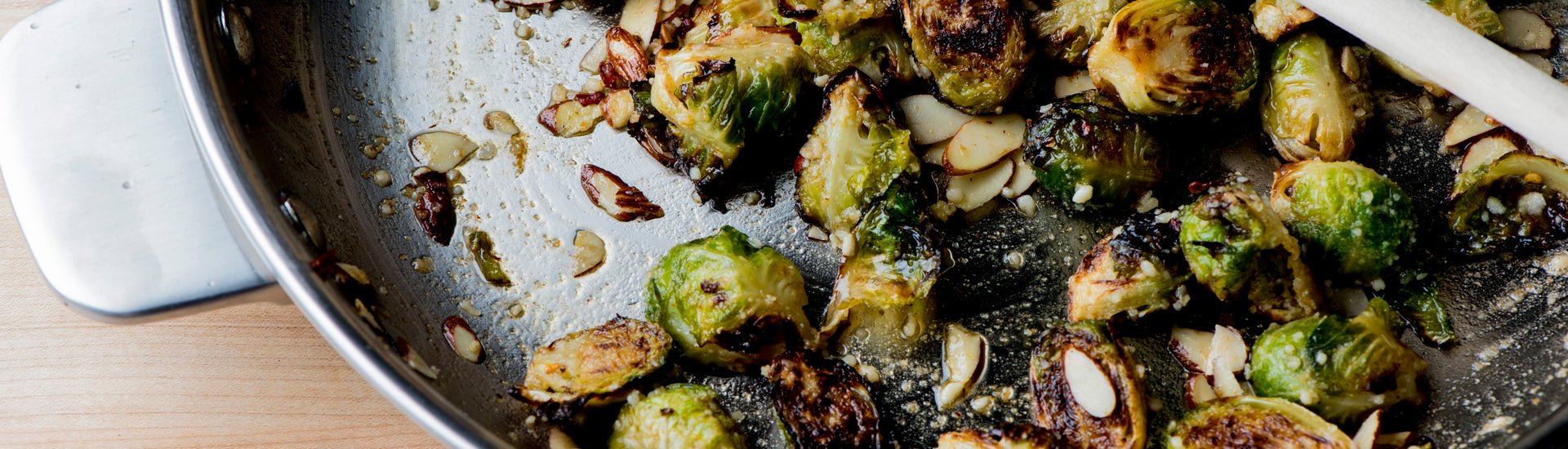 Seasonal greens with walnut butter
