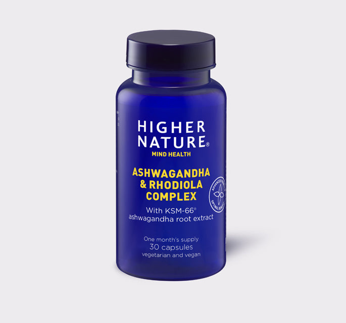 Ashwagandha and Rhodiola Complex - Higher Nature