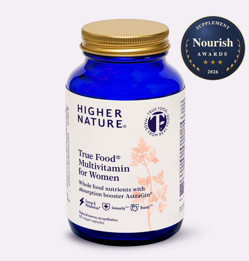 Award winning Higher Nature Multivitamin for Women