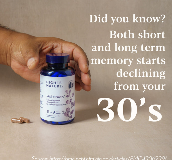 Short and long term memory starts declining from your 30s