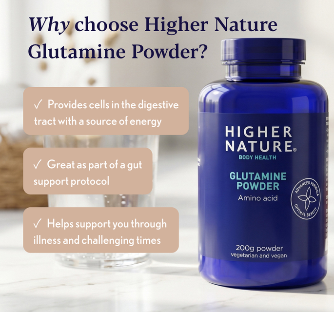L-Glutamine Powder | 100% Pure | Leaky Gut & IBS Support