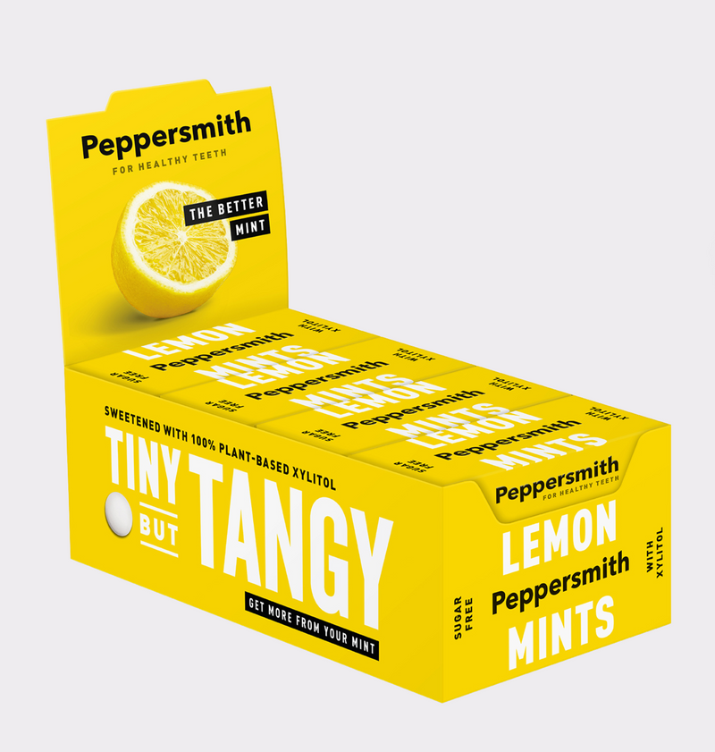 Lemon Raspberry Mints Lemon Mints - Mint Confectionary – Higher Nature