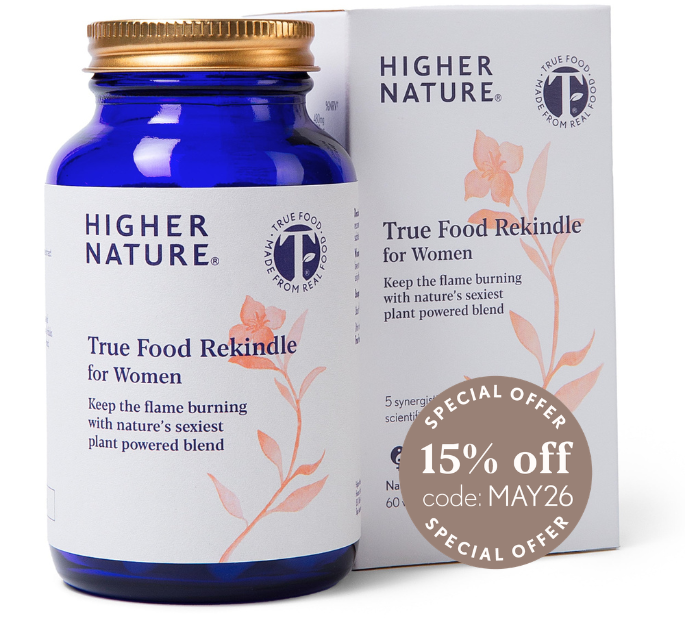 Rekindle for Women - 92% Improved Libido with Liboost® | Higher Nature