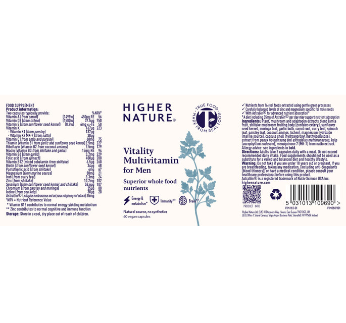 Vitality Multivitamin for Men